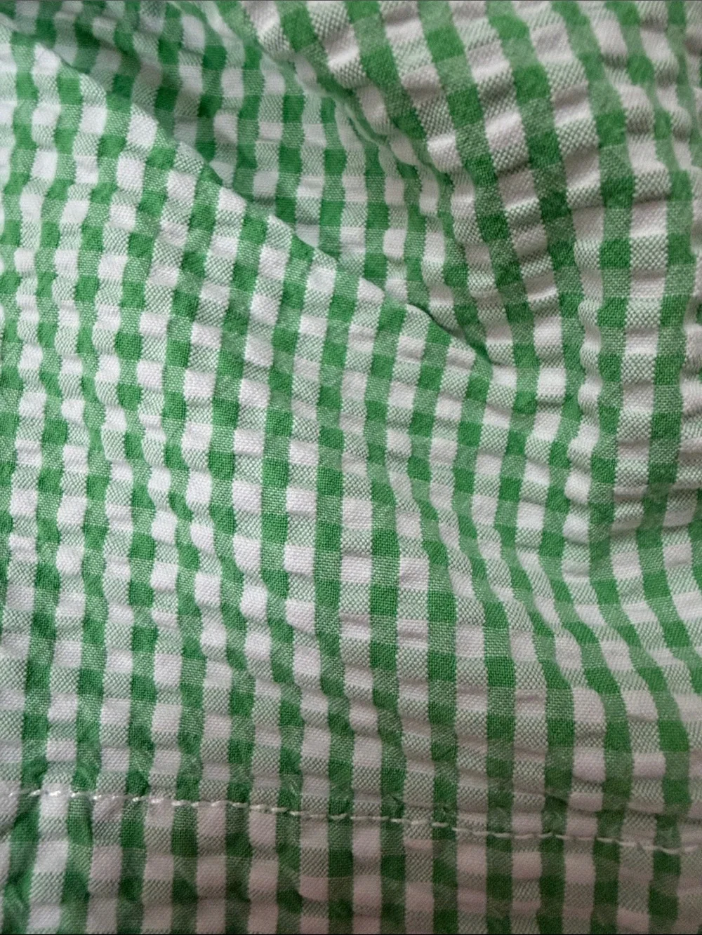 Vineyard Vines Mint Green Gingham Flat-Front Shorts
